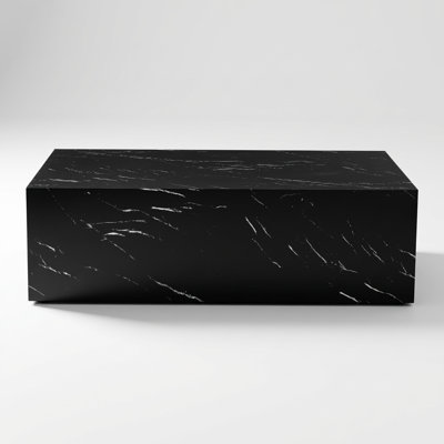 Modern Marble Texture Coffee Table with Luxurious Design