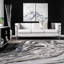 Tapis décoratif grise abstraite garlend-70717228