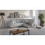 Corner Sofa And Footstool with Wooden Legs In Scandinavian Style Knutsford-58350955-58350951