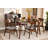 Cherrington 5-Pc Solid Wood Dining Set in Light Grey Fabric, 30.7'' H X 18.3'' W X 20.9'' D-1131212503