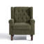 Duward 74Cm Wide Tufted Wingback Armchair with Solid Wood Legs-545297695