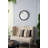 Coastal Style Mango Wood Wall Mirror with Clean Minimal Design