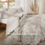 Ensemble d'édredon pour très grand lit - édredon vert olive, ensemble d'édredon touffeté de style Shabby Chic Boho, ensemble de lit de ferme 3 pièces pour toutes les saisons, ensemble de literie moelleux avec 2 taies décoratives-130189952-130189955