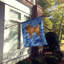 Caniche en polyester à 2 côtés 40 x 28 po standard welcome drapeau maison-957493175