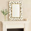 Miroir mural décoratif avec cadre doré, verre léger de haute qualité, montage vertical et horizontal, cadeau-1506970451