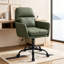Chaise de bureau en cuir-129413496