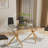 Chrislynn Glass Top Metal Base Dining Table-1206686414