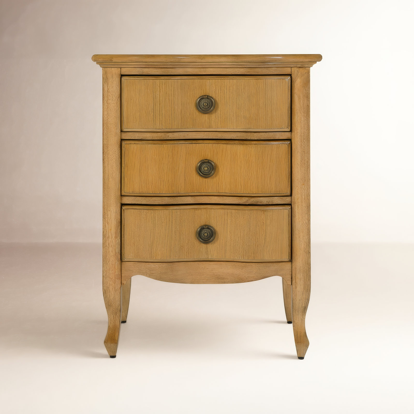 3-Drawer Accent Chest, Brown