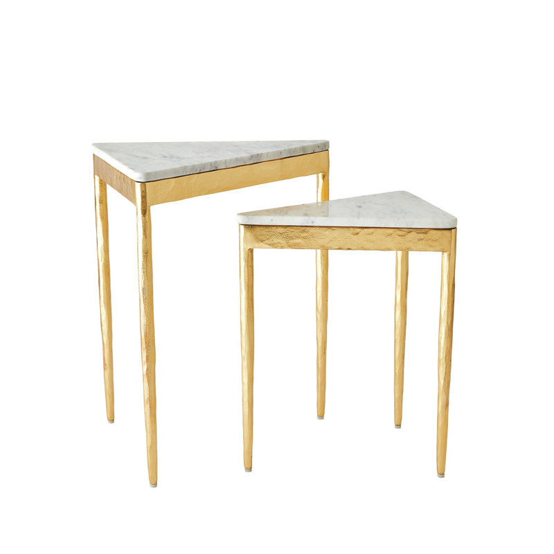 Marble Nesting End Table