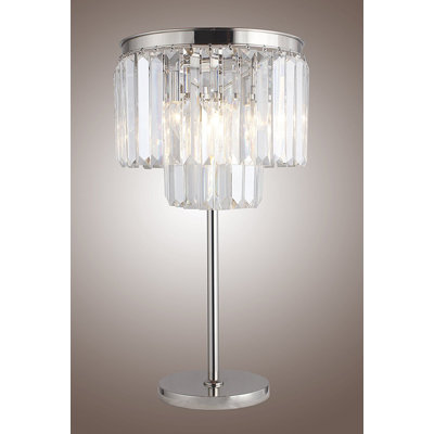 Lampe de table 28" crystal Vasya