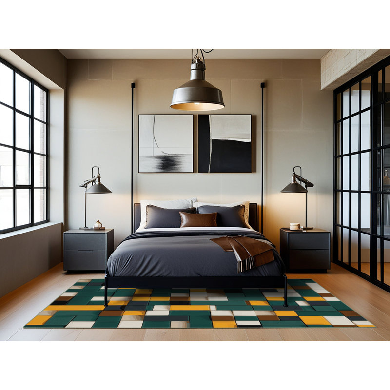 Terra Constructs Rug, Round 6'