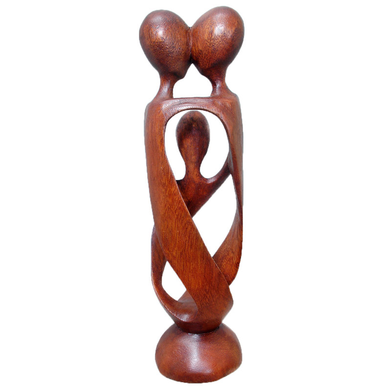 Rheaume Figurines & Sculptures, Natural Wood