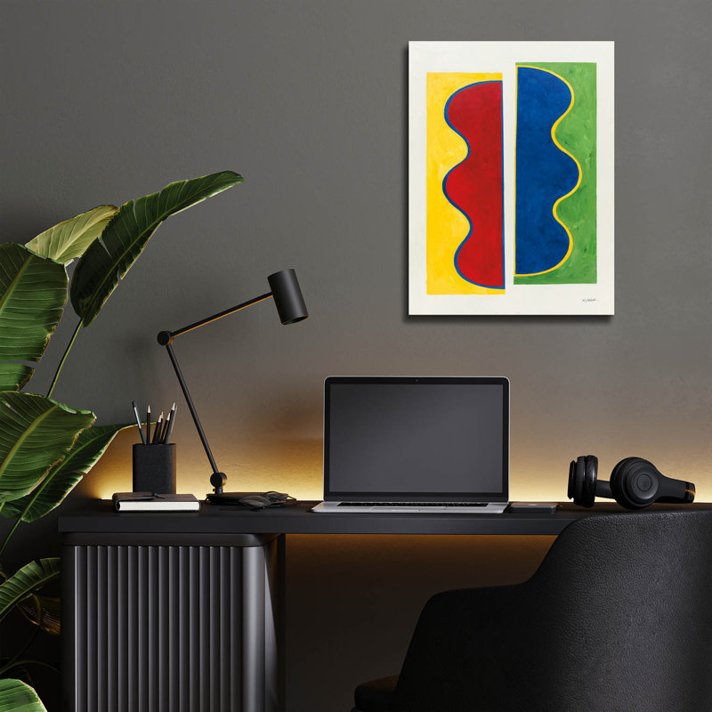Art mural en verre Latitude Fusion® par Mike Schick, H 16 po x l 12 po x P 0,13 po