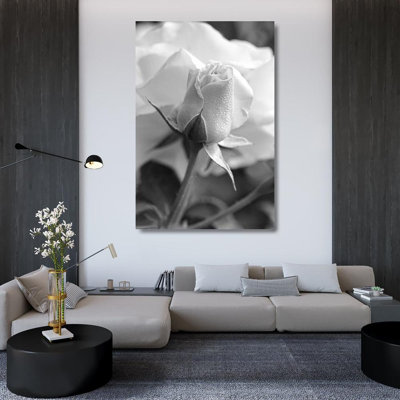 Art sur toile tendue avec tendeur Art Gallery, Schell, Jennie Marie, noir et blanc