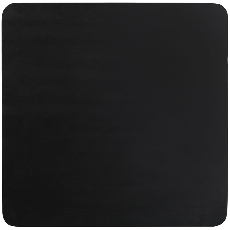 Prudence Solid Wood Single Coffee Table, Black
