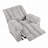 Chenille Upholstered Reclining Chair-1073970904