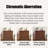 Brown Solid Wood Accent Cabinet-62116681