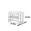 8 Pair Shoe Storage Cabinet