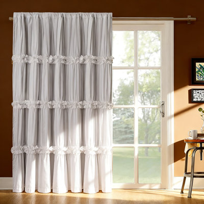 Rideaux occultant Boho avec fleurs papillon fabriquées à la main, habillage de fenêtre isolant et réducteur de bruit, passe-tringle pour chambre à coucher et salon
