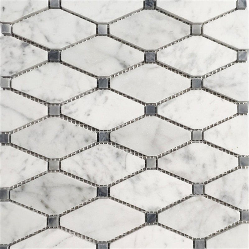 12" x 12" Marble Random Mosaic Wall & Floor Tile