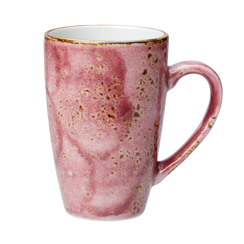 Grande tasse à thé Craie, Rose/brun