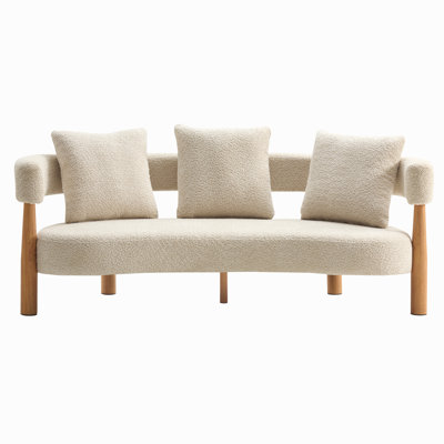 Luxe 76,5 po Canapé Curved