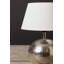 Lampe de table en acier inoxydable 11 po Corundum