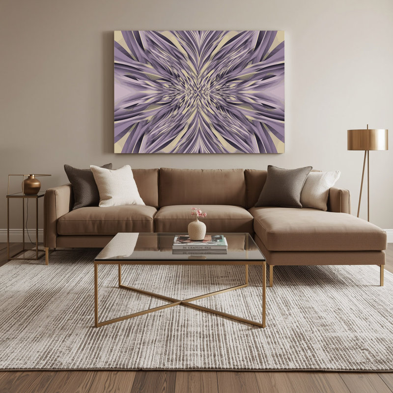 Art mural sur toile Op Art 73, H 11 po x l 14 po