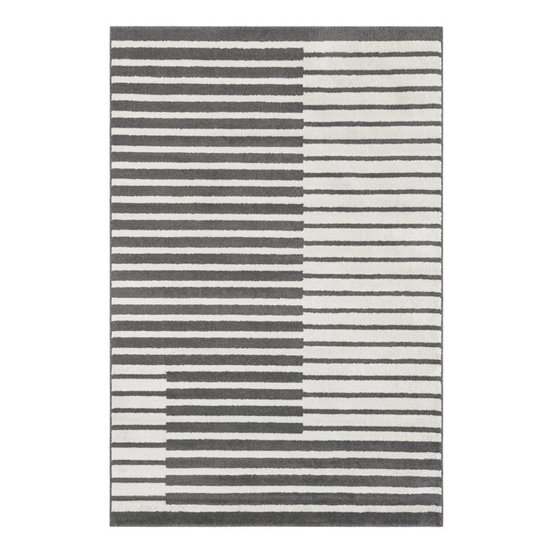 Latitude Run® Namsen Nikolis Rug Gray, Rectangle 6'1" x 9'