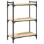 Aaleigha 86cm H x 30cm W Metal Standard Bookcase-1989771692-1989771690