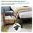 Twin Corner Bed Frame with Upholstered headboard, 2 Storage Drawers, Metal Platform Bed Frame with LED Light and Charging Station, Twin Daybed for Living Room, Bedroom-1740457879-1719525633