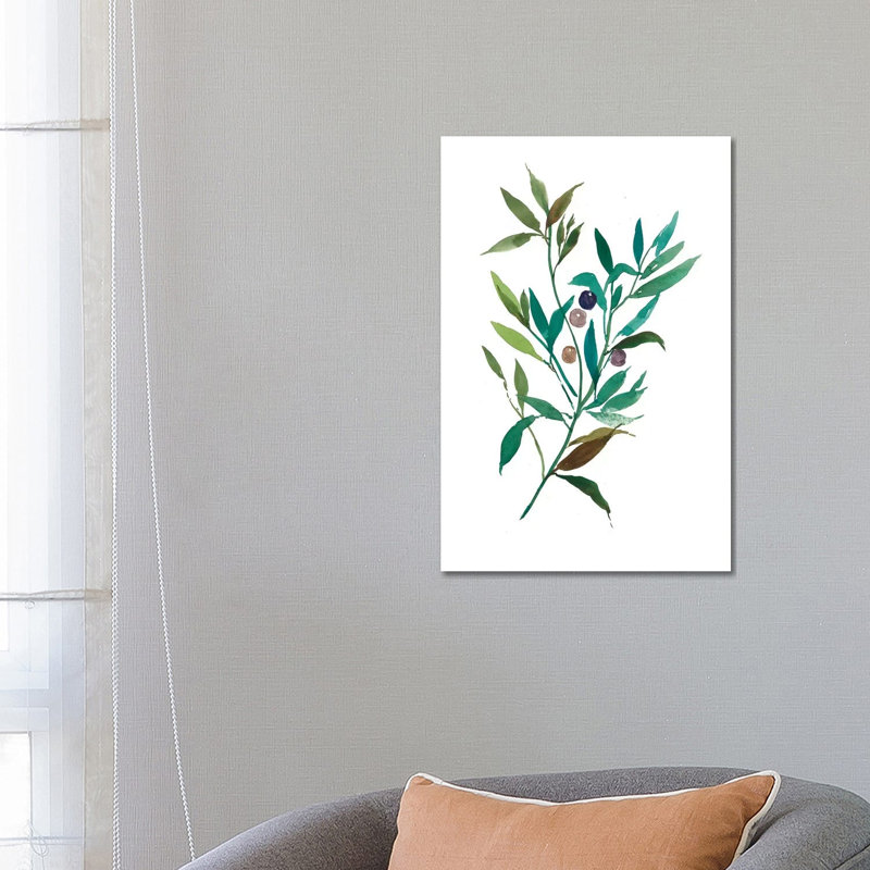 Olive I 1 Piece Wrapped Canvas Painting, 30.48 cm H x 45.72 cm W x 1.91 cm D