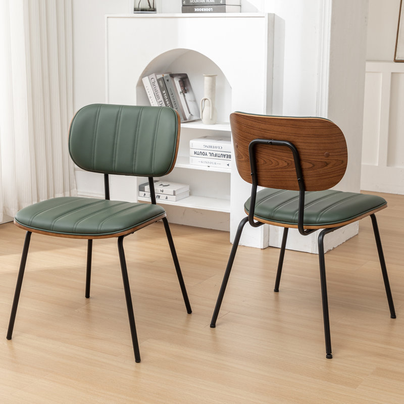 Ketisha Upholstered Dining Chair, Green