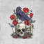 « memento mori », reproduction d’art sur toile tendue-22646478
