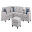 Canapé modulaire avec repose-pieds-129176041-129176042