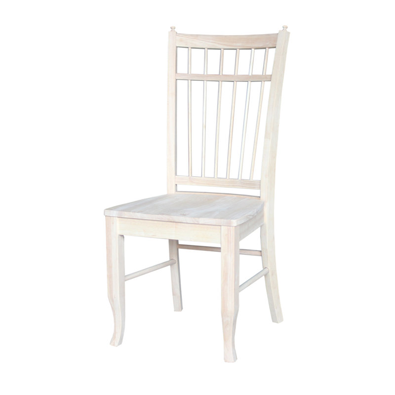 Chaise en bois massif Deauntae