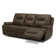 Trevina Zero Gravity Power Sofa - Saddle Brown