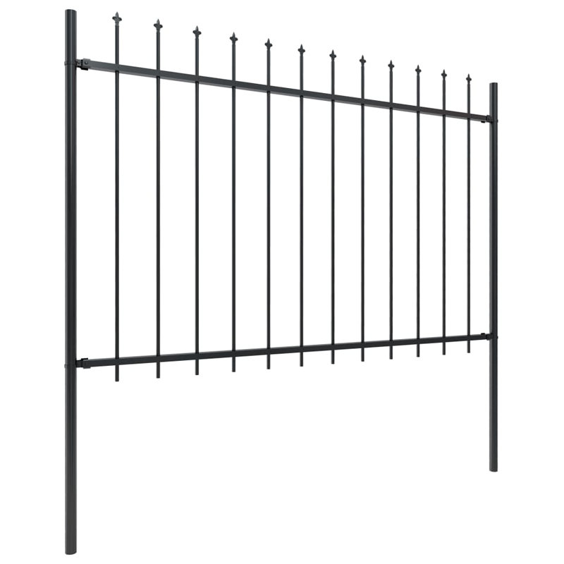 Laholm Garden Fence, 120cm H x 850cm W