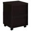 Rangement pour 3 bureaux - Finition cappuccino