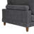 34.00×178.00×133.50 Inch Large Corduroy Modular Sectional Sofa, Customizable Layout & Adjustable Back Support, Corduroy Upholstered Couch With Wooden Legs For Living Room  Dark Gray-1260685759