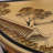 Half Circle Hand Drawn Console Table-109324858