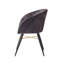Goddard Mordern Tub Dining Chairs- Upholstered in Velvet, Cushion Padded With Metal Legs- Armchair Room Kitchen Living Room -1406054198