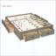 Lit plateforme avec 6 tiroirs de rangement-833331757-833331759