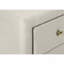 Nightstand,End, Side, Lamp, Storage Drawer, Bedroom, Upholstered, Beige Linen Look, Transitional-983994654