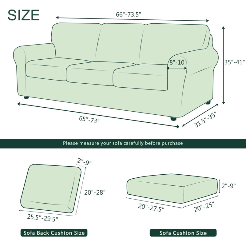 Sofa Slipcover, Blue