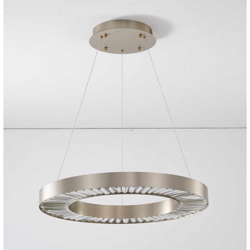 Lustre halo à DEL 1 lumière Newburn