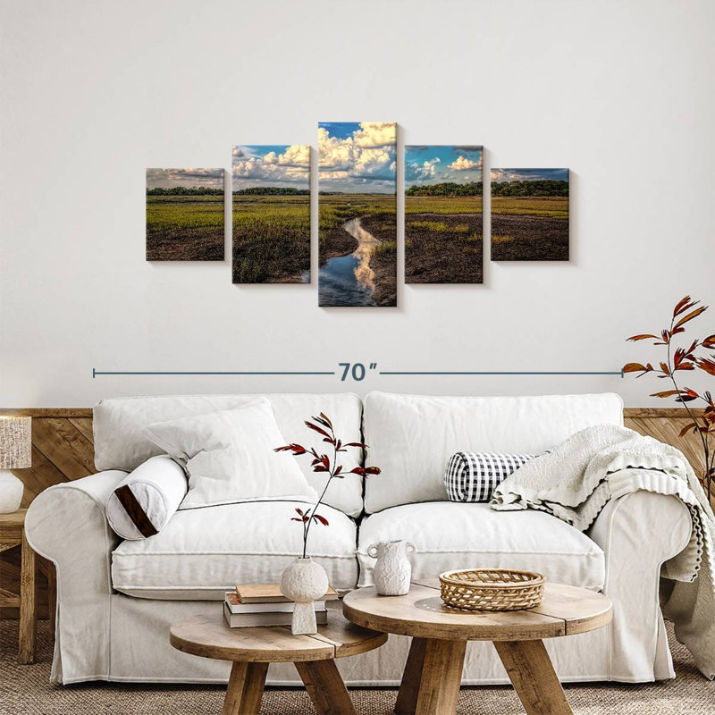 Paysage de la ferme Hilton Head, H 24 po x l 55 po