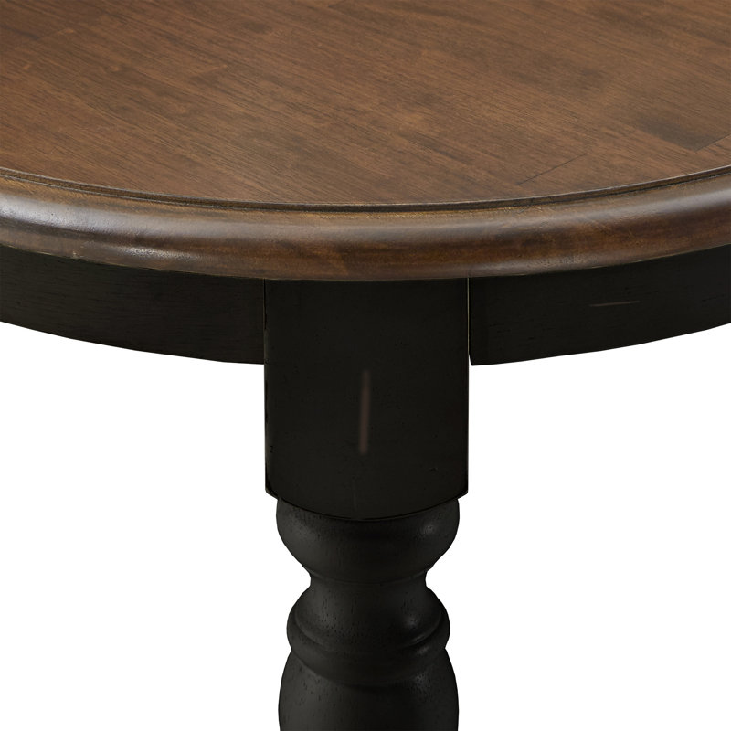 Ensemble repas pour 4 personnes Alyssha, Noir antique