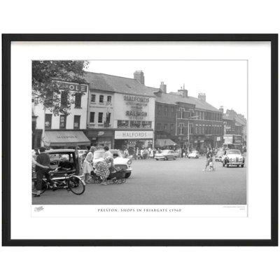 Preston, Shops In Friargate C1960 - Single Picture Frame Print