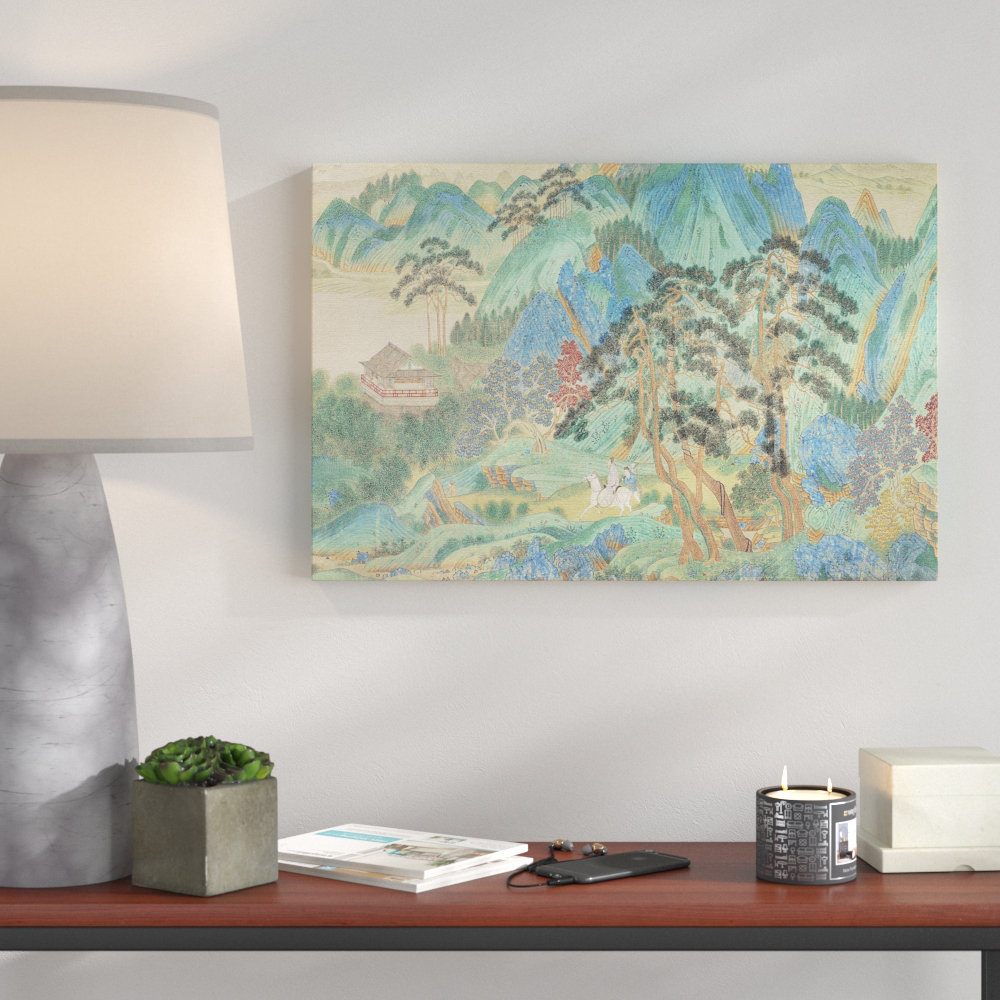 Chinese Oriental by Qiu Ying - Wrapped Canvas